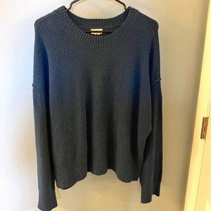 Womens ANA Crew Neck Teal Sweater - Size Large